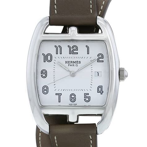 tonneau hermes prix|Cape cod tonneau watch Hermès Brown in Steel .